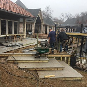 Construction Cedar Creek Lake